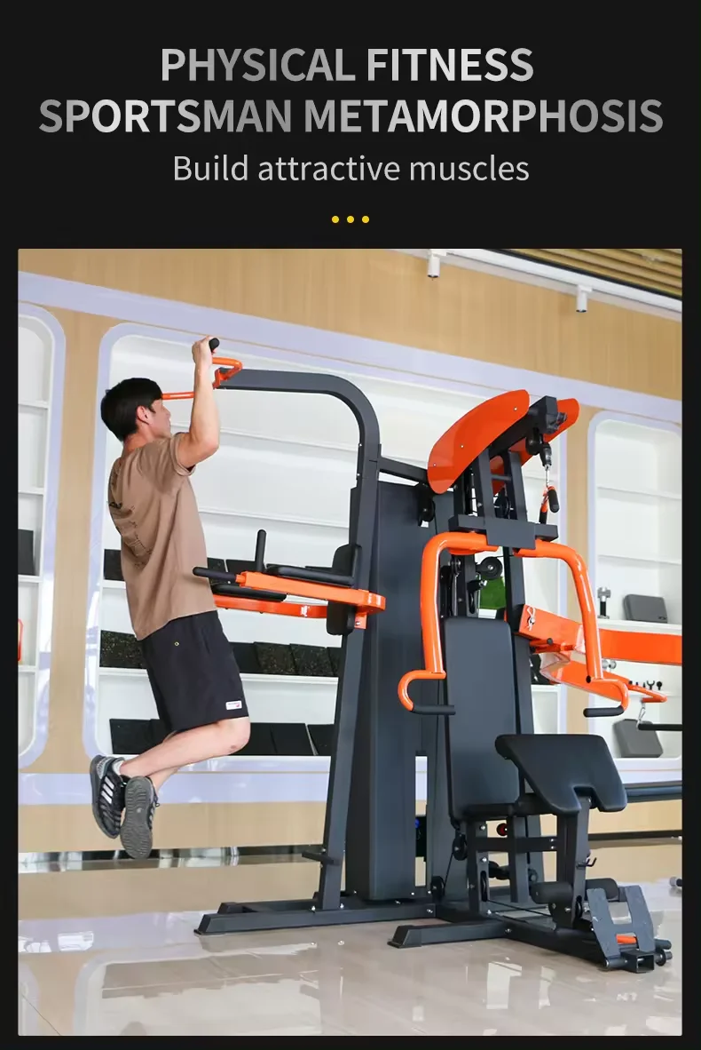 professional multifonctionnal 3 station multi gym equipment manufacturer