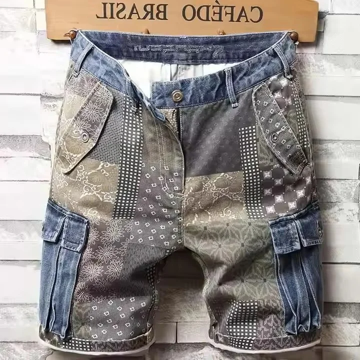 Мужские джинсовые шорты