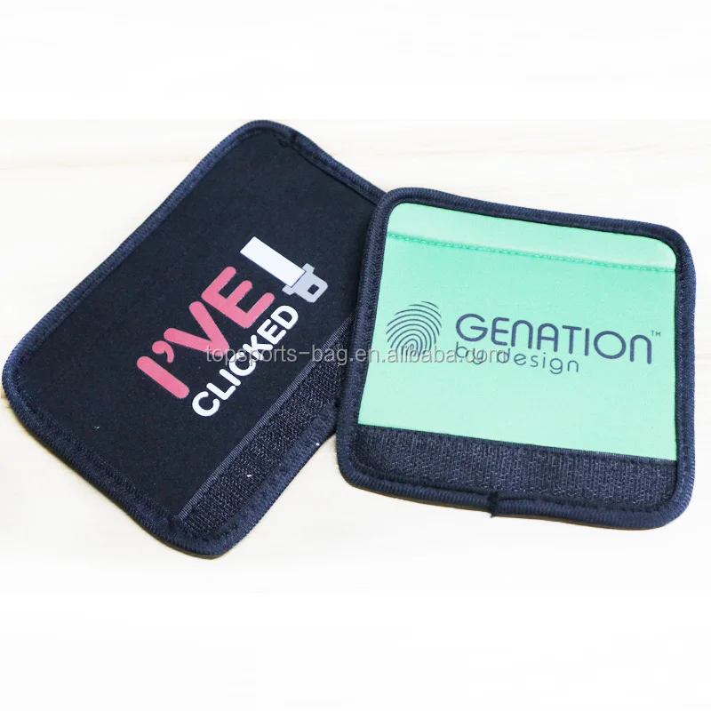 Promotional Gift Eco-friendly Travel Neoprene Luggage Handle Grip Wrap