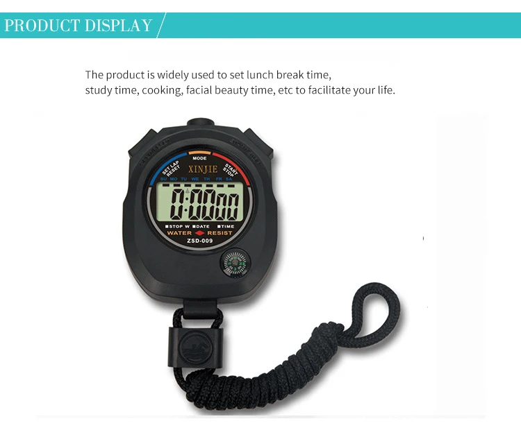 Factory Manufacture High Quality Digital High Display Best Stopwatch & Timer