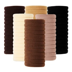 Оптовая продажа, аксессуары для волос, женские резинки для волос на заказ, эластичные повязки для волос для девочек, держатели для конского хвоста