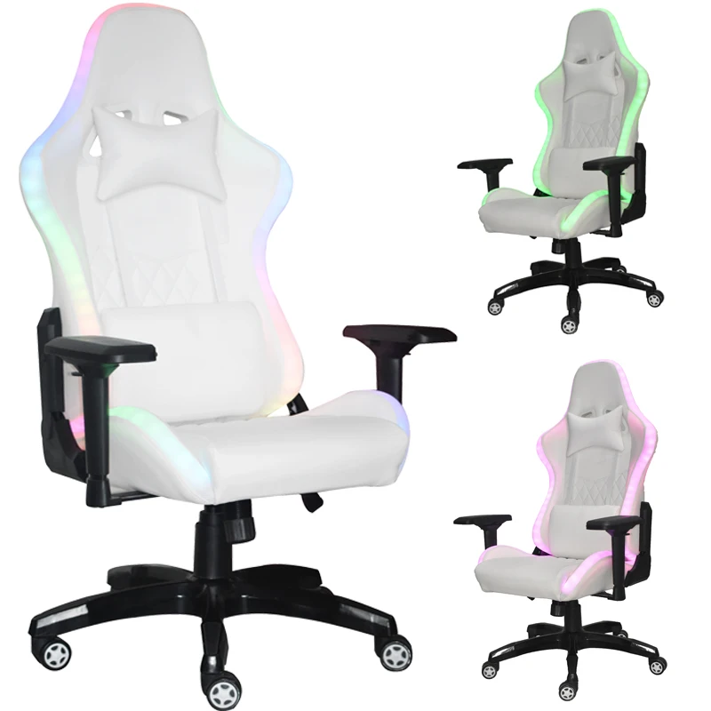 High Quality Led Racing office chair RGB Gaming chair whith light