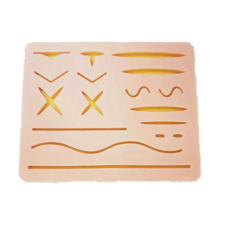 BIX-LV3-4-1 Surgical Suture Training Kit Medical Science Teaching Tool Pad Blade Scissors Tool Kit