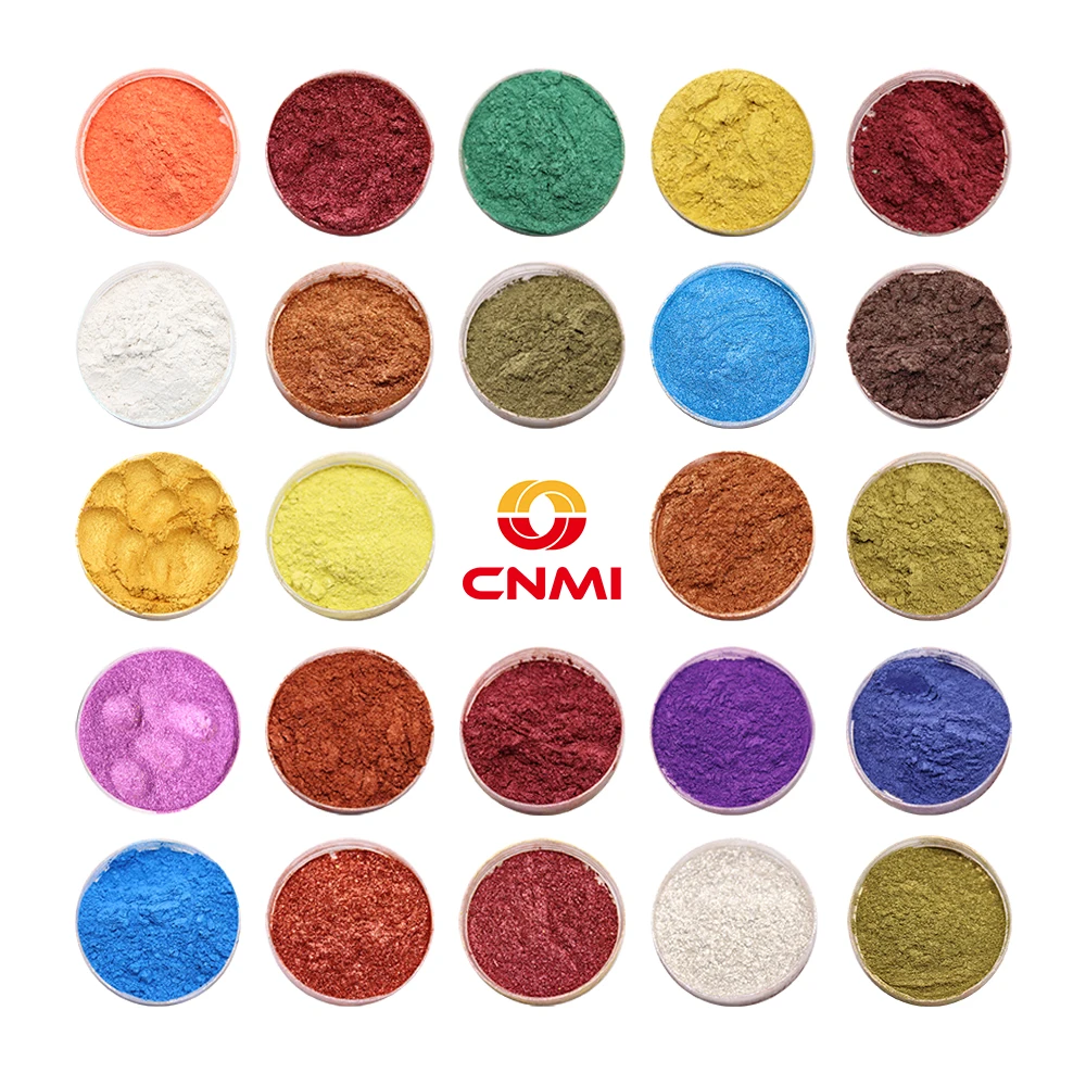 CNMI Candle Craft Cosmetic Resin Dye Resin Glitter Pigment Powder Inorganic Pigment Metal Powder Mica Powder for Lip Gloss