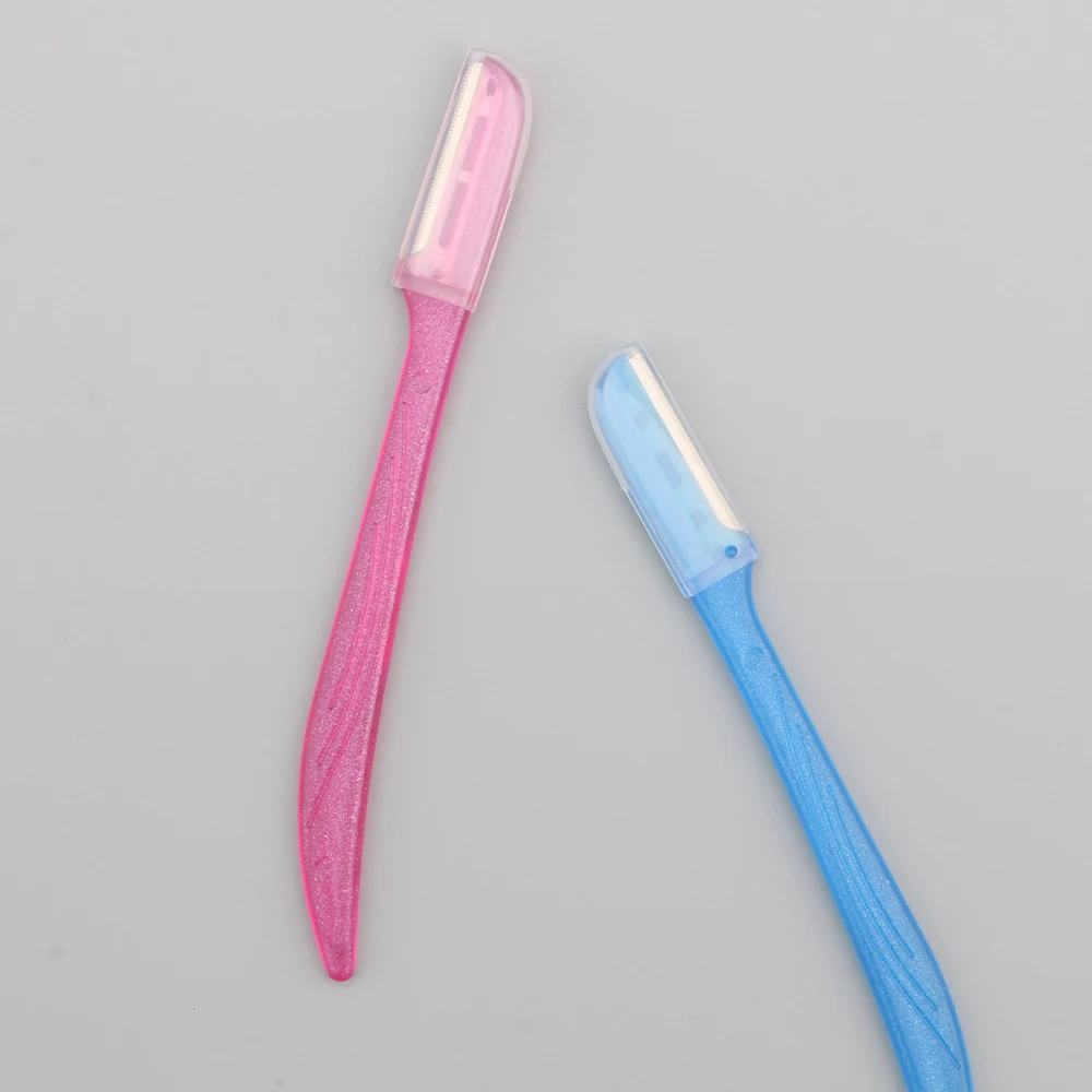 D109 Facial Hair Remover Eyebrow Trimmer razor with Mini Makeup Knife Shaper Shaver For lady