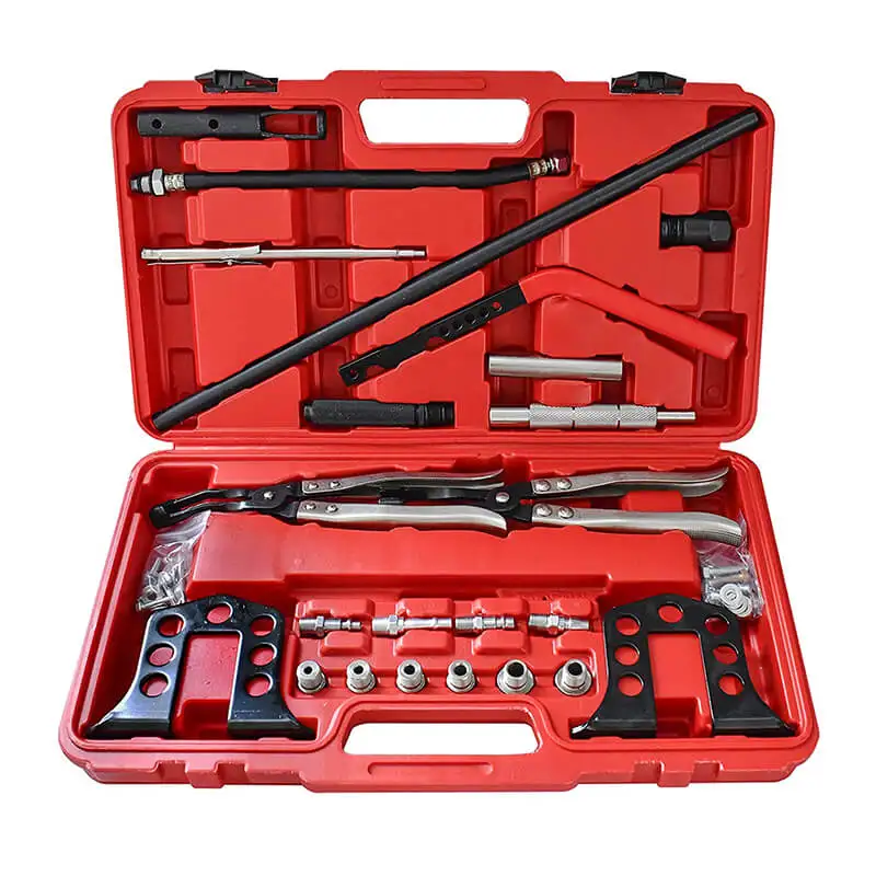Sunbright Tools Vehicle Engine Cylinder Head Universal Valve Spring Compressor Tool Repair Kit