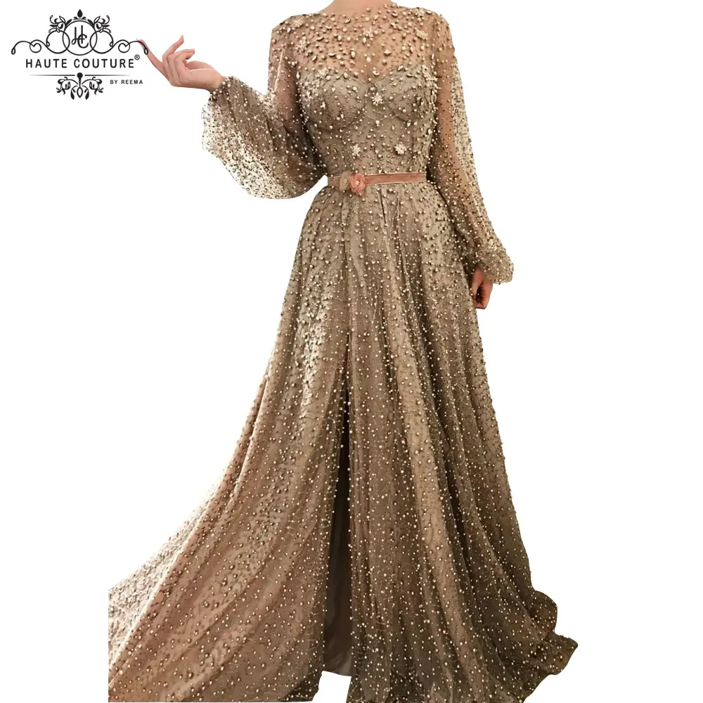 Party Evening Gowns Long Sleeve Evening Dress For Fat Women Plus Size Dress