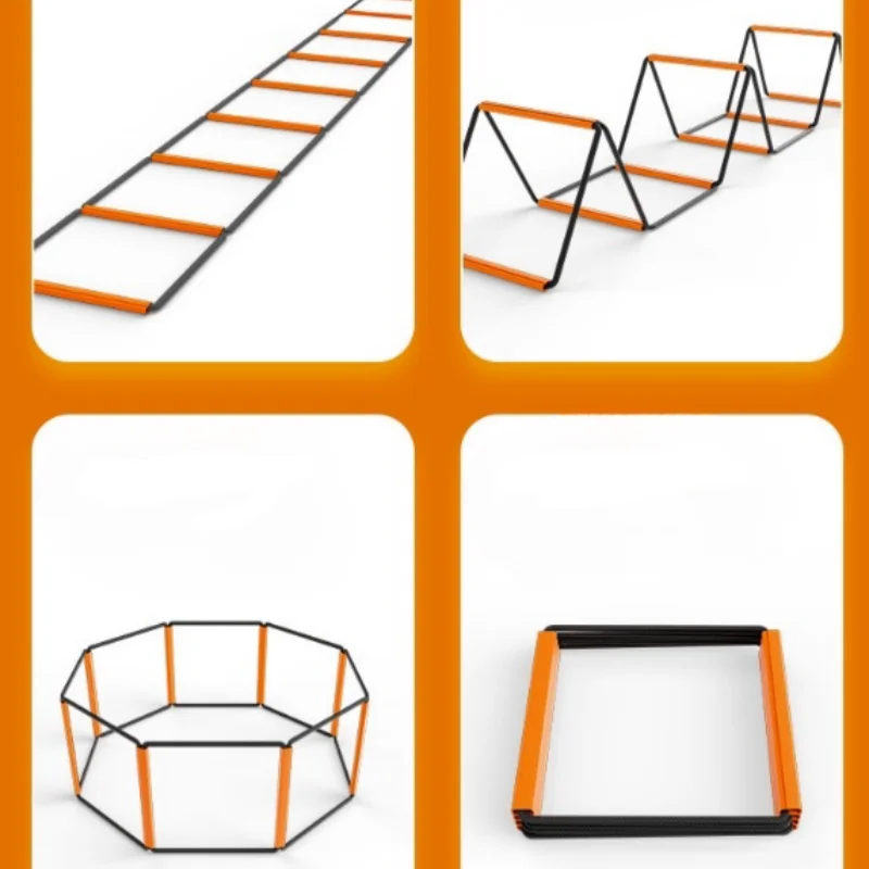 Muti-functional Soccer Training Speed Ladder Agility Ladder 4/8/10/12/16/24 sections  Football Training Equipment