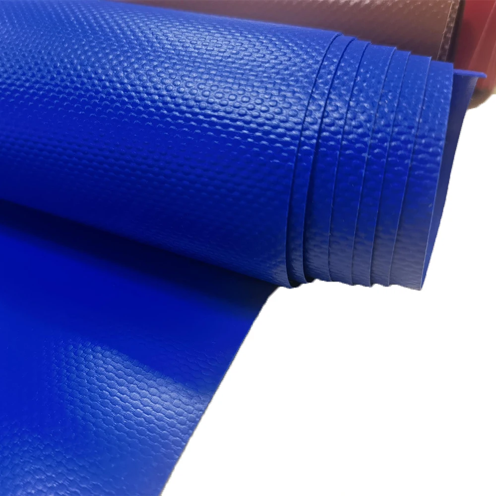Waterproof PVC tarps 18oz coated fabric PVC coated polyester fabrics tarpaulin