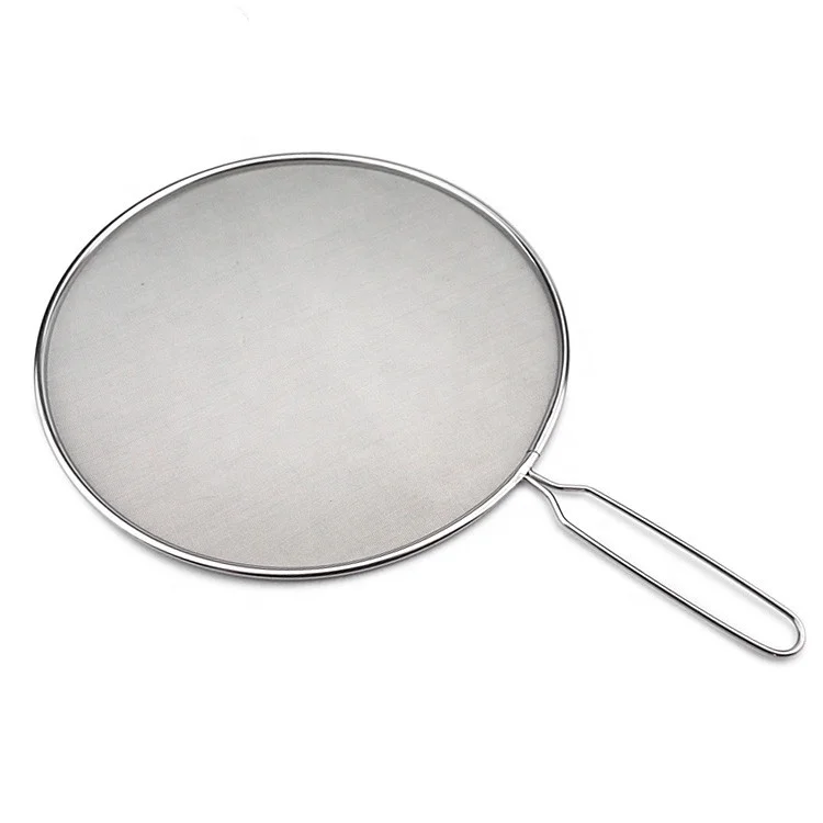 44.5cm kitchen stainless steel splatter screen guard cover