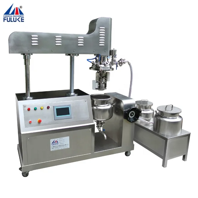 100L 200L 300L 500L 1000L Vacuum Emulsifying mixing manufacturing machines, Baby Cream Mixing Equipments