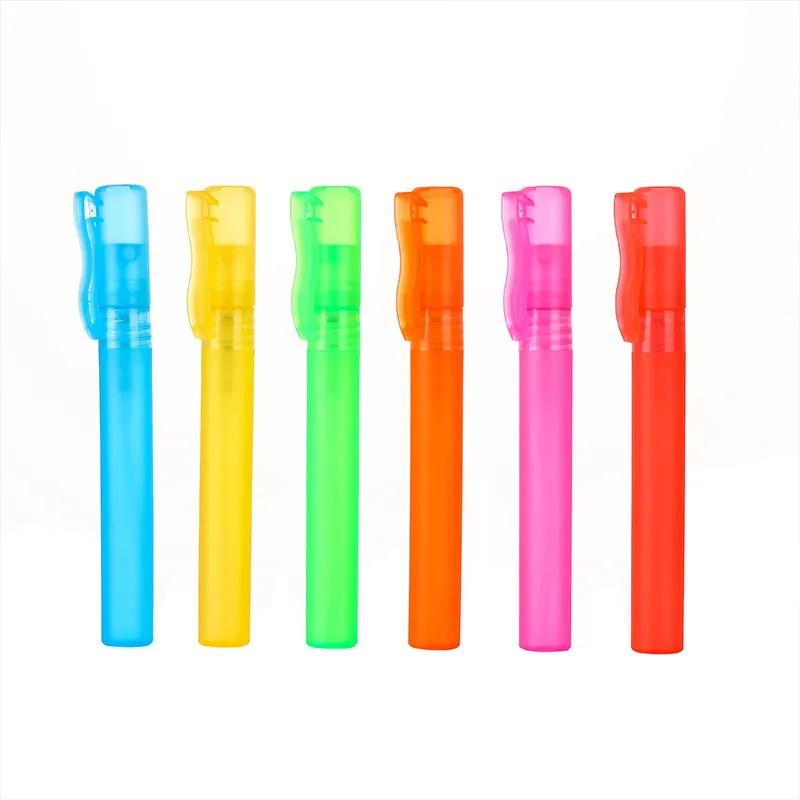 Free samples Atomizer PP Plastic Pen Shape 5 8 10 ml Perfume Spray Bottle