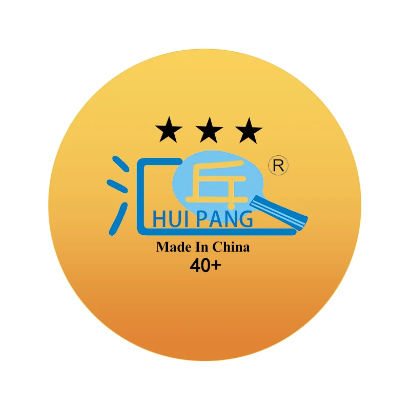 Huipang  abs plastic suitable for table tennis robot ball 3 star ping pong ball