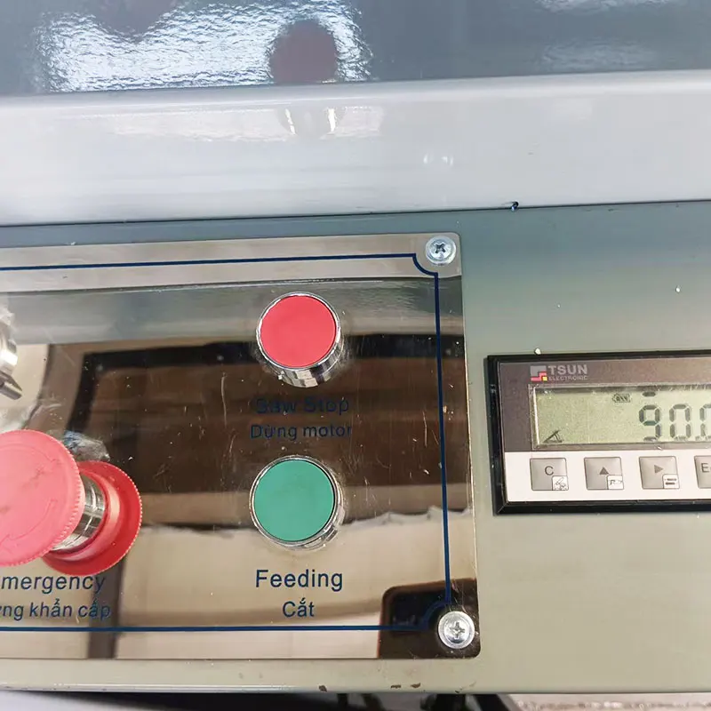 Single Head Automatic Mitre Saw  Arbitrary Angle Cutting Machine PVC UPVC Aluminum Profile Easy Operate Core Motor