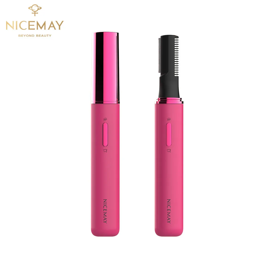 Electric Eyebrow Trimmer Women Face Razors Small Facial Hair Remover Epilator for Face Neck Fuzz Lips Body Arms Leg