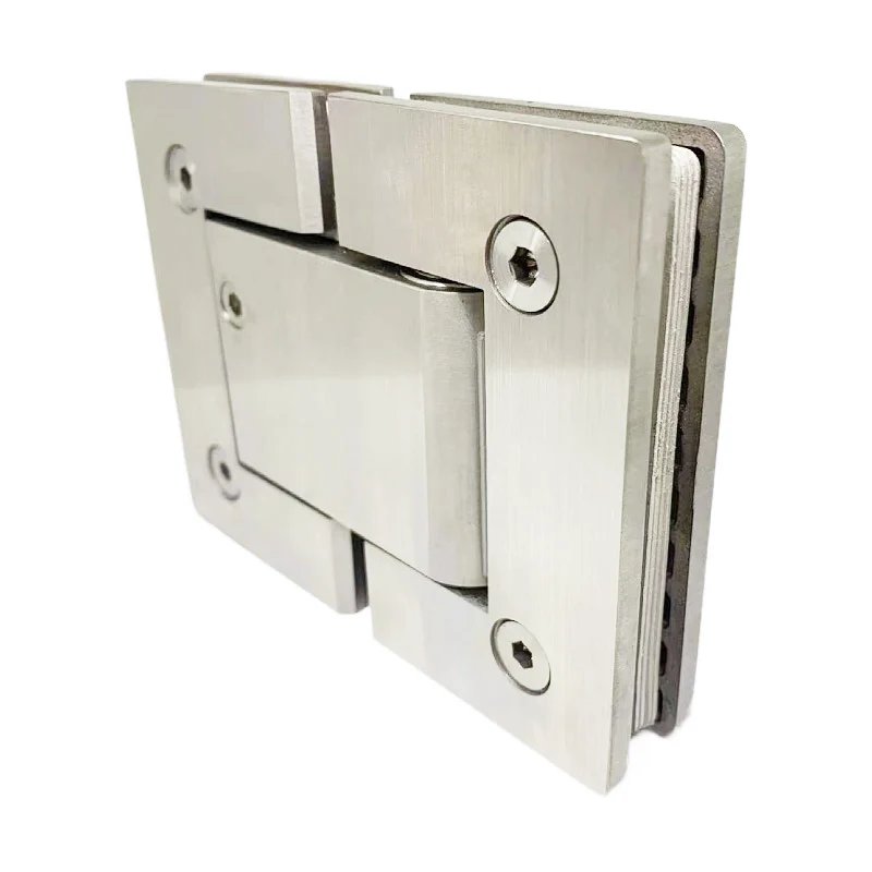 Condibe shower room pool fence glass door brush nickel hydraulic hinge