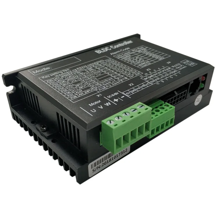 Single channel communication interface Brushless DC Motor drive cost-effective controller