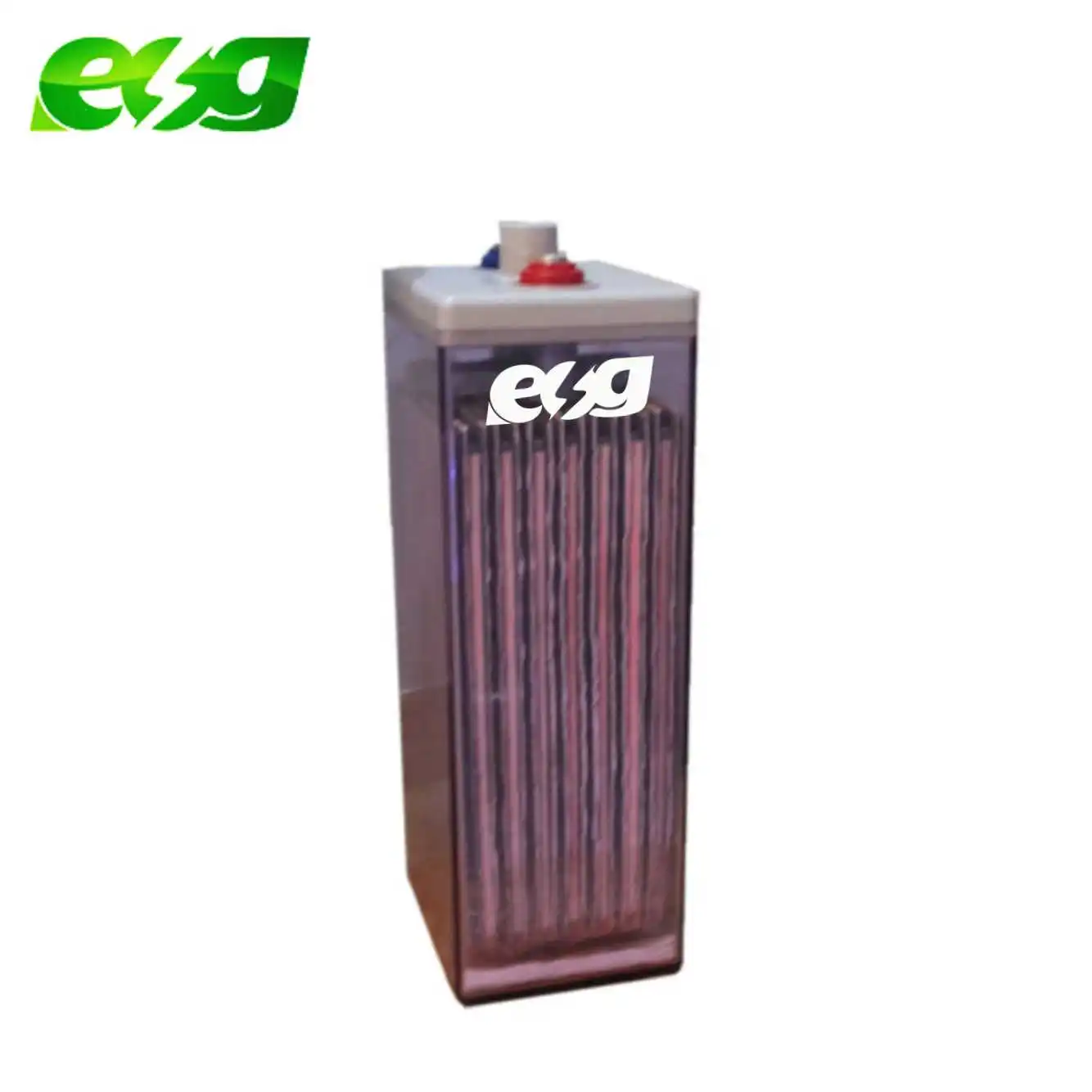 ESG CHAMPION 0.1C-0.5C Discharge Rate Long Life 2v3000Ah Rechargeable Sealed Lead-Acid Solar Battery 2V