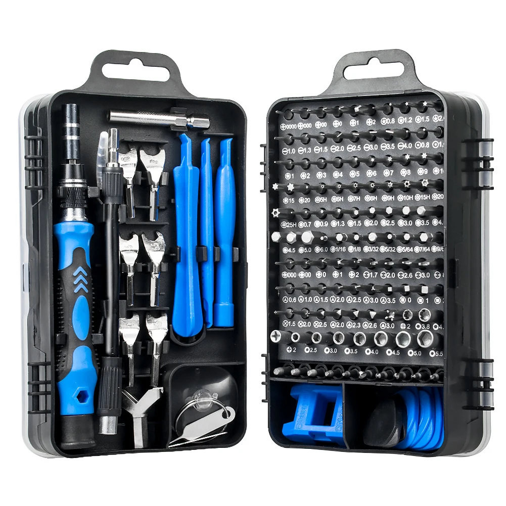 135 In 1 Precision, Screwdriver Set Professional Screwdriver Bits Set Magnetic Electronics Repair Tool Set/
