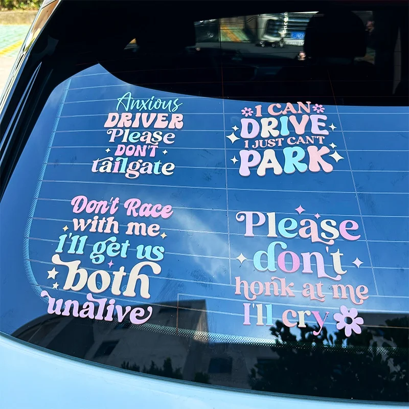 Good Selling UV Resist Waterproof Full Colors Custom logo Truck Vehicle Car Decal Die cut Vinyl Transfer Window Stickers for Car