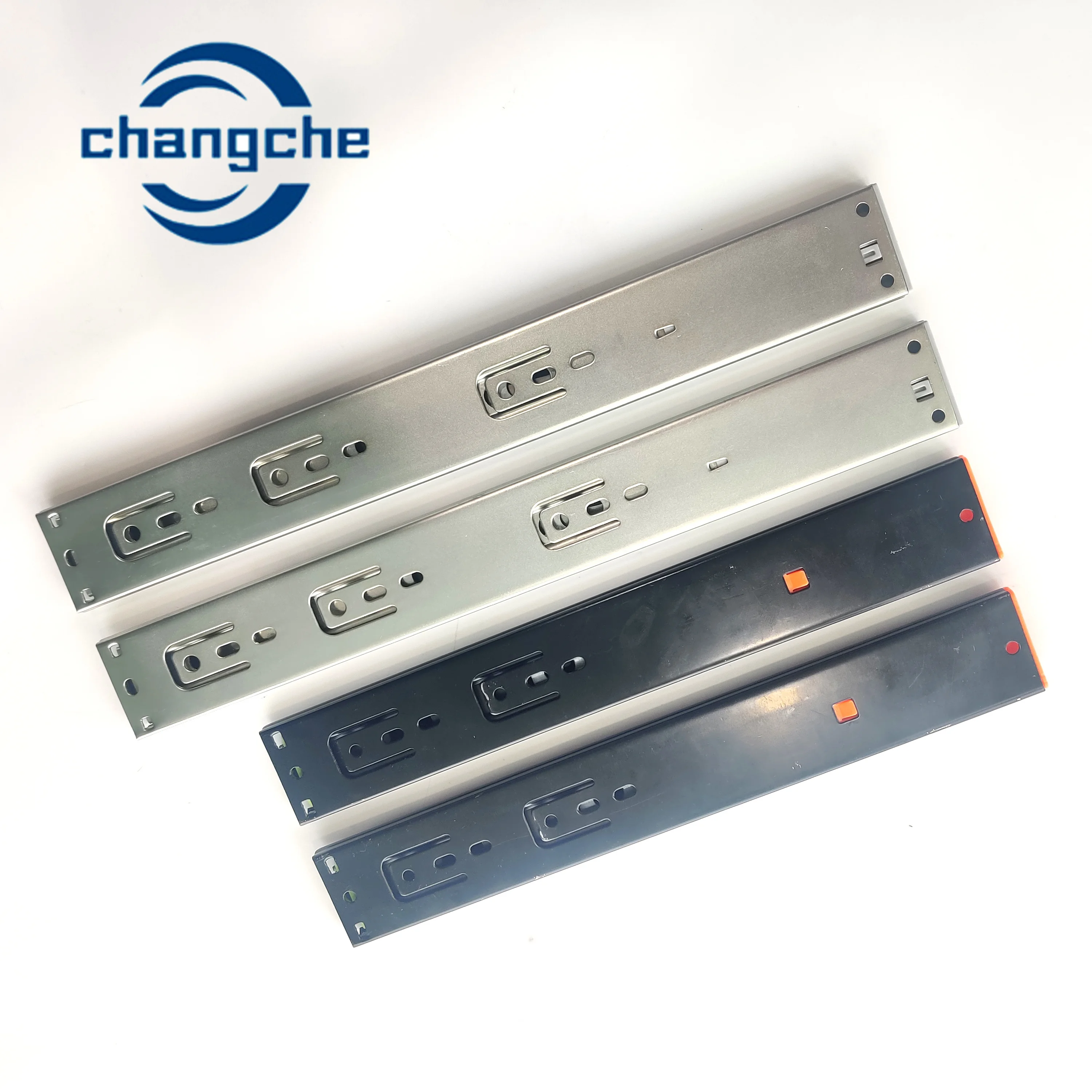 Customizable Cabinet Drawer Slide Tandem Box Telescopic Slide Soft Close Under Mount Drawer Slides