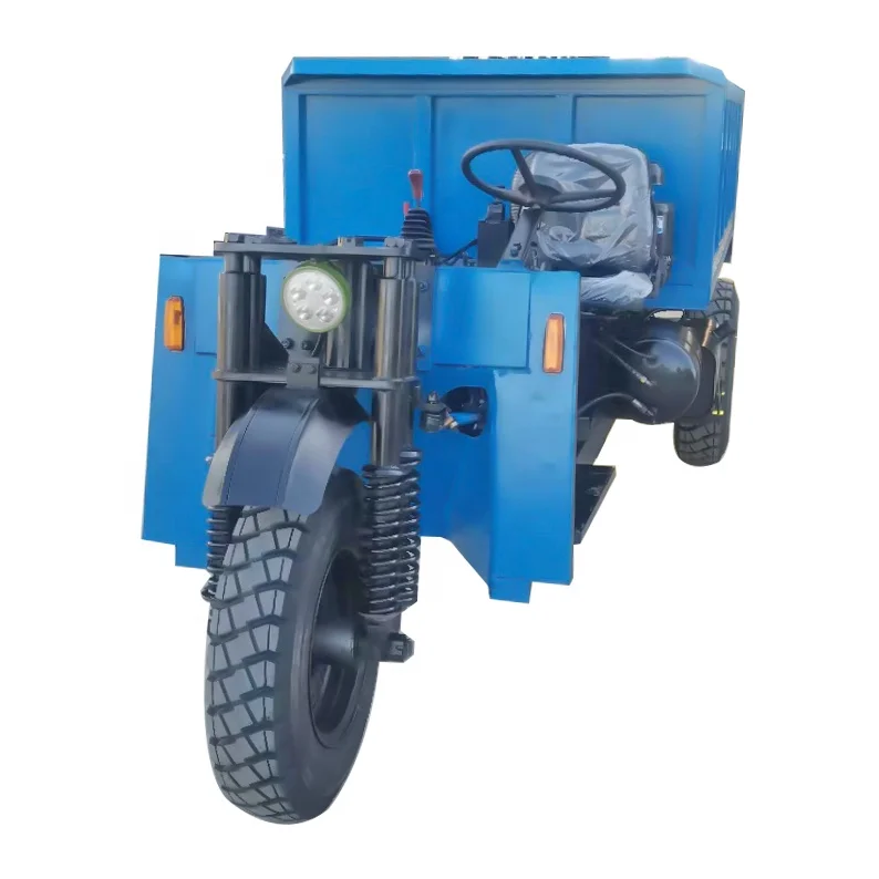 three-wheel diesel mine truck, mining dump trucks for sale, 6 ton diesel dumper diesel tricycle