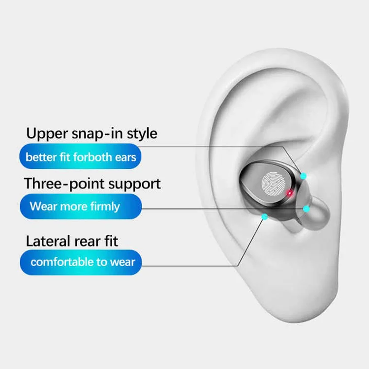 8D Stereo 2000Mah F9 tws Lcd Display Mini In-ear Sports Running Wireless Earbuds In-Ear Earphones Headphone Headset for phone