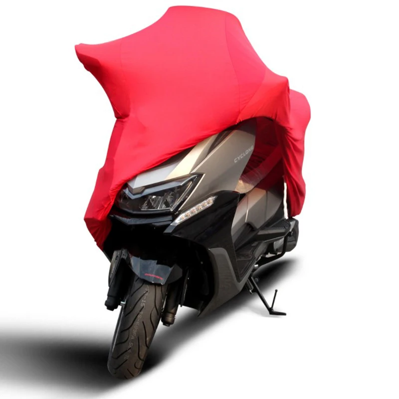 Indoor Dustproof Folding Storage Motorcycle Accessories Stretch Motorcycle Cover
