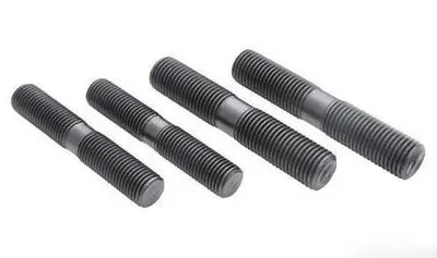 Double Head Bolts  custom various sizes carbon steel  Black oxide Grade4.8/8.8 /10.9   GB  galvanize