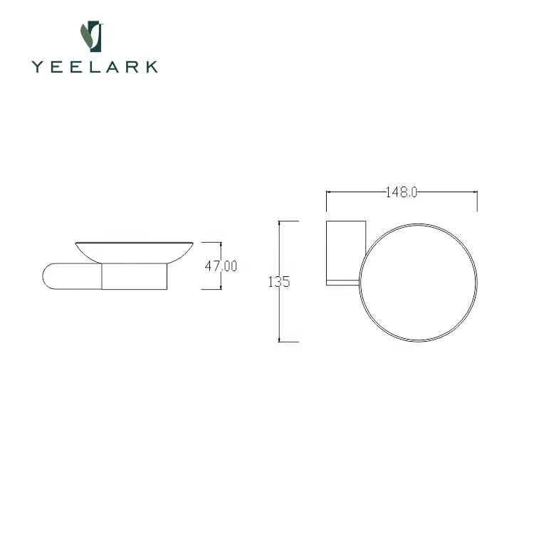 Vacuum Rubber Suction Cup Holder Wall Hook Bathroom Soap Holder Heavy Duty Shower Suction Cup Soap Dish Holder