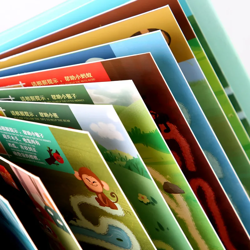 Услуги популярная детская книга-лабиринт