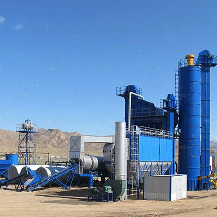 Aimix 160 TPH Asphalt Mixer Plants In Kazakhstan Mongolia