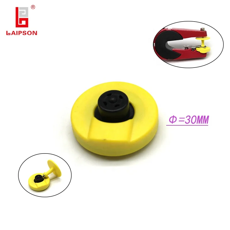 Low frequency RFID cattle ear tag for gps tracking 134.2khz