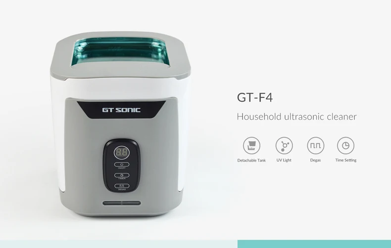  GT SONIC съемный 40 кГц 1300 мл ультразвуковой очиститель для