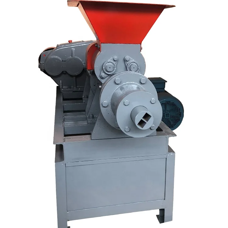 Acasia lump wood coconut shells coal charcoal cubic briquette making machine