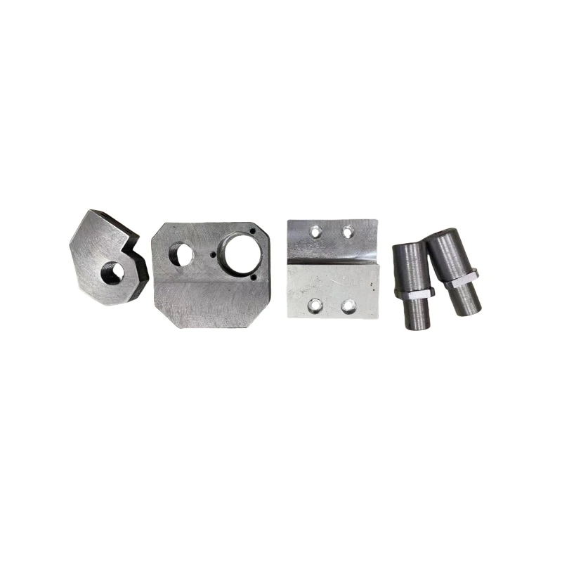 Custom CNC Milled Aluminum 6061 manifold block for hydraulic equipment