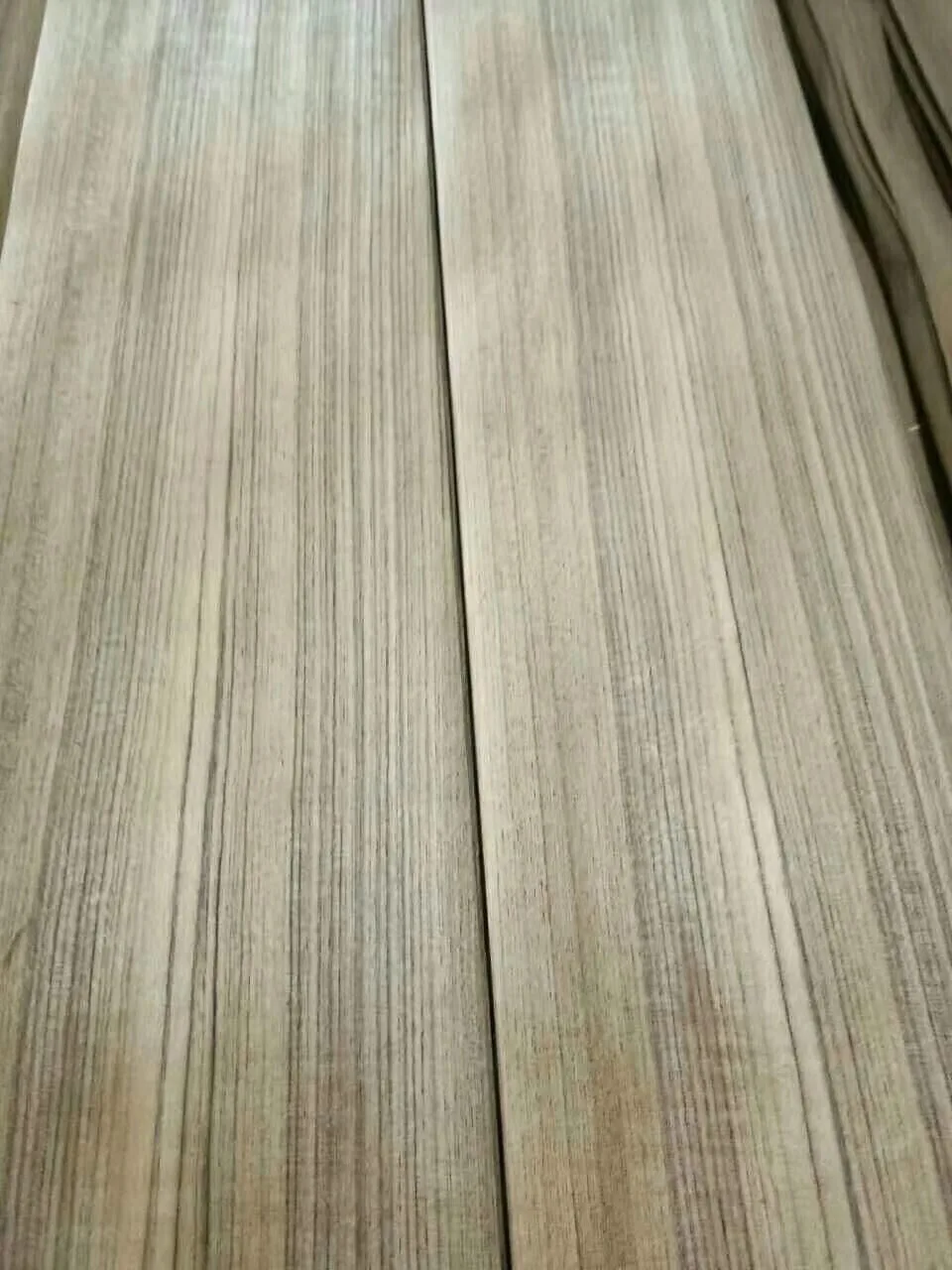 Factory Supply Sliced Natural Wood Veneer Sheet Quarter Cut Burma Teak Veneer for Wall Panel Furniture