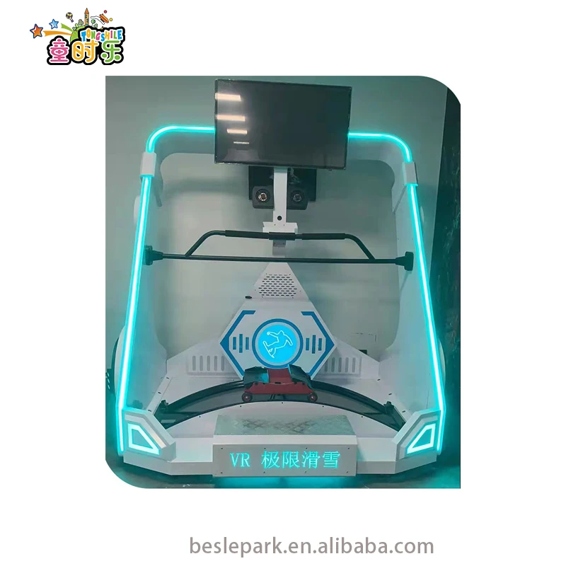 Besirui 9D Vr game machine skiing Simulator dynamic Simulator Indoor Ski Simulator