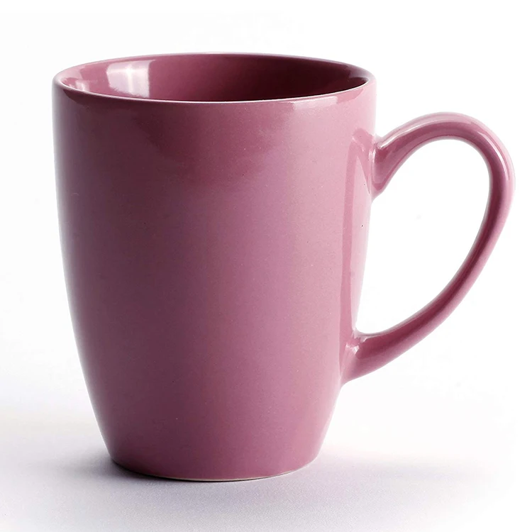  Лидер продаж оптовая продажа Высококачественная цветная керамическая чашка для кофе чая молока 12 унций