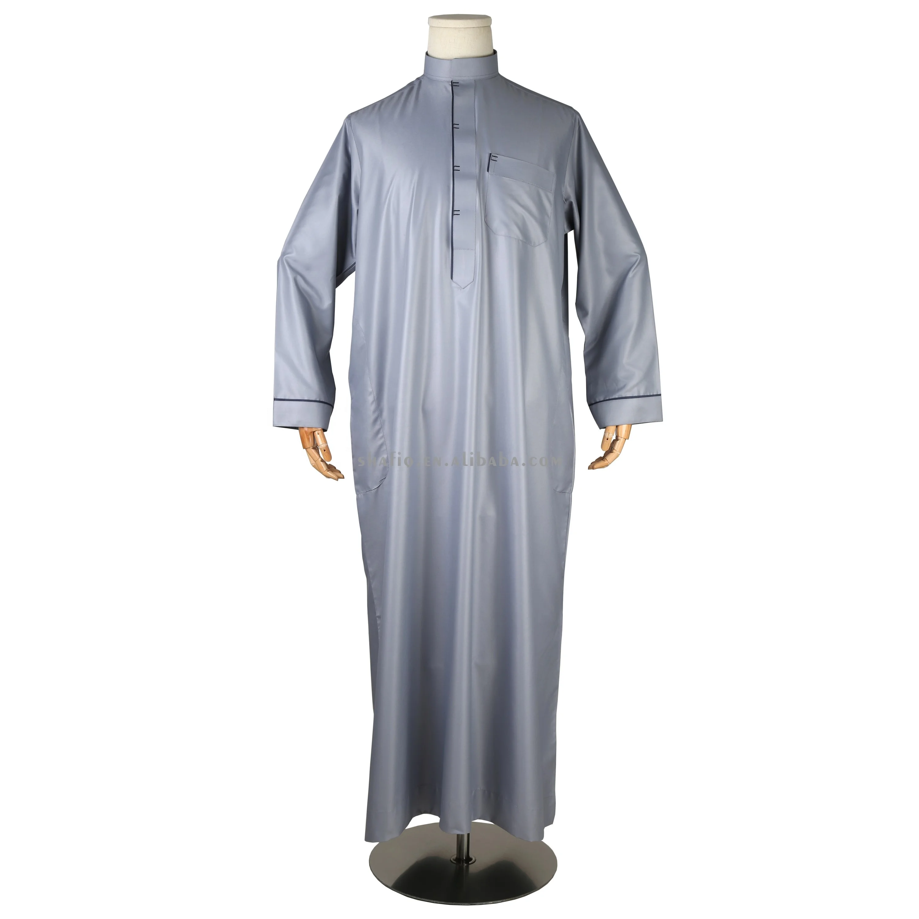 Factory Price Alharamain Gamis Kaftan Qatari Jubah Abaya Jalabya Thobe Ramadan Eid Traditional Muslim Clothing For Man