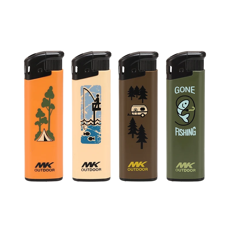 MK phone case cigaret pig double flame lighter electric kitchen custom lighters