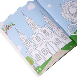 Cartoon Stickers Draw Book Children Gifts Custom Kids  Coloring and Stickers Activity  book printing services