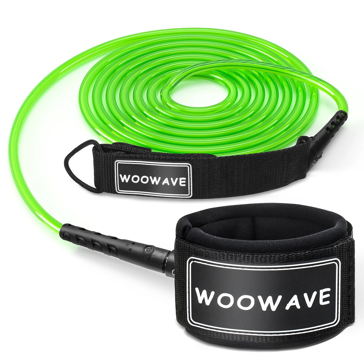 WOOWAVE High Quality Surfboard Foot Rope Custom Straight Surf Leash Sup Leg Leash for Surfing