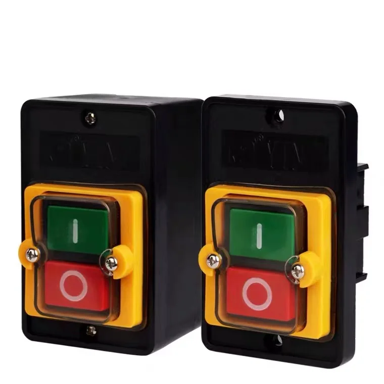 Waterproof control button cutting machine switch machine tool button