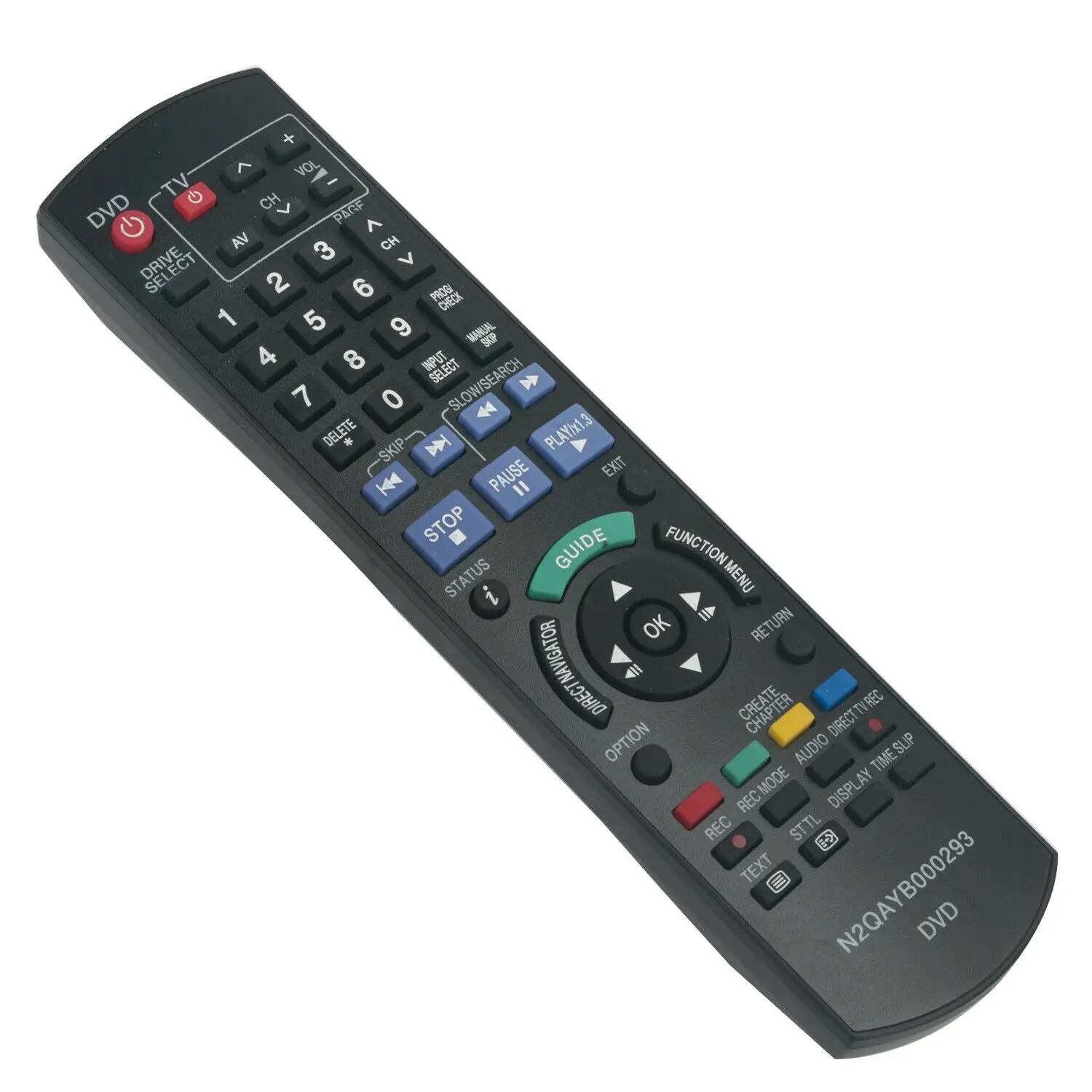 New N2QAYB000293 Universal Remote Control Work For DVD  DVD Recorder  DMR-XW400 DMR-XW390 DMR-XW390GLK DMR-EX768EB