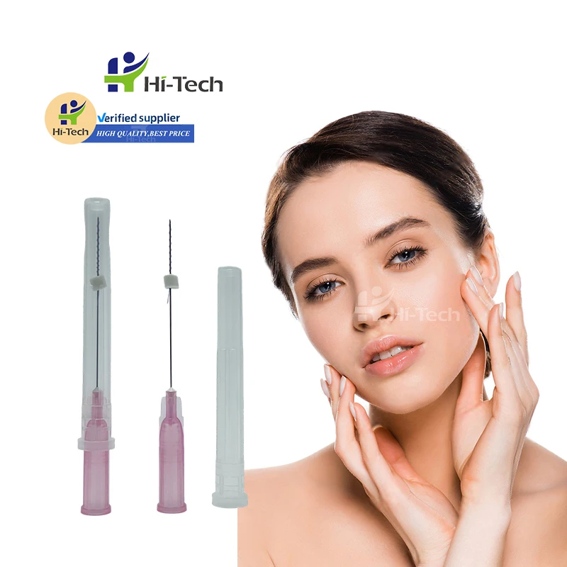 Customizable Logo Free Samples Screw Thread 30G 25mm PDO/PCL/PLLA Thread Face Lift Korea