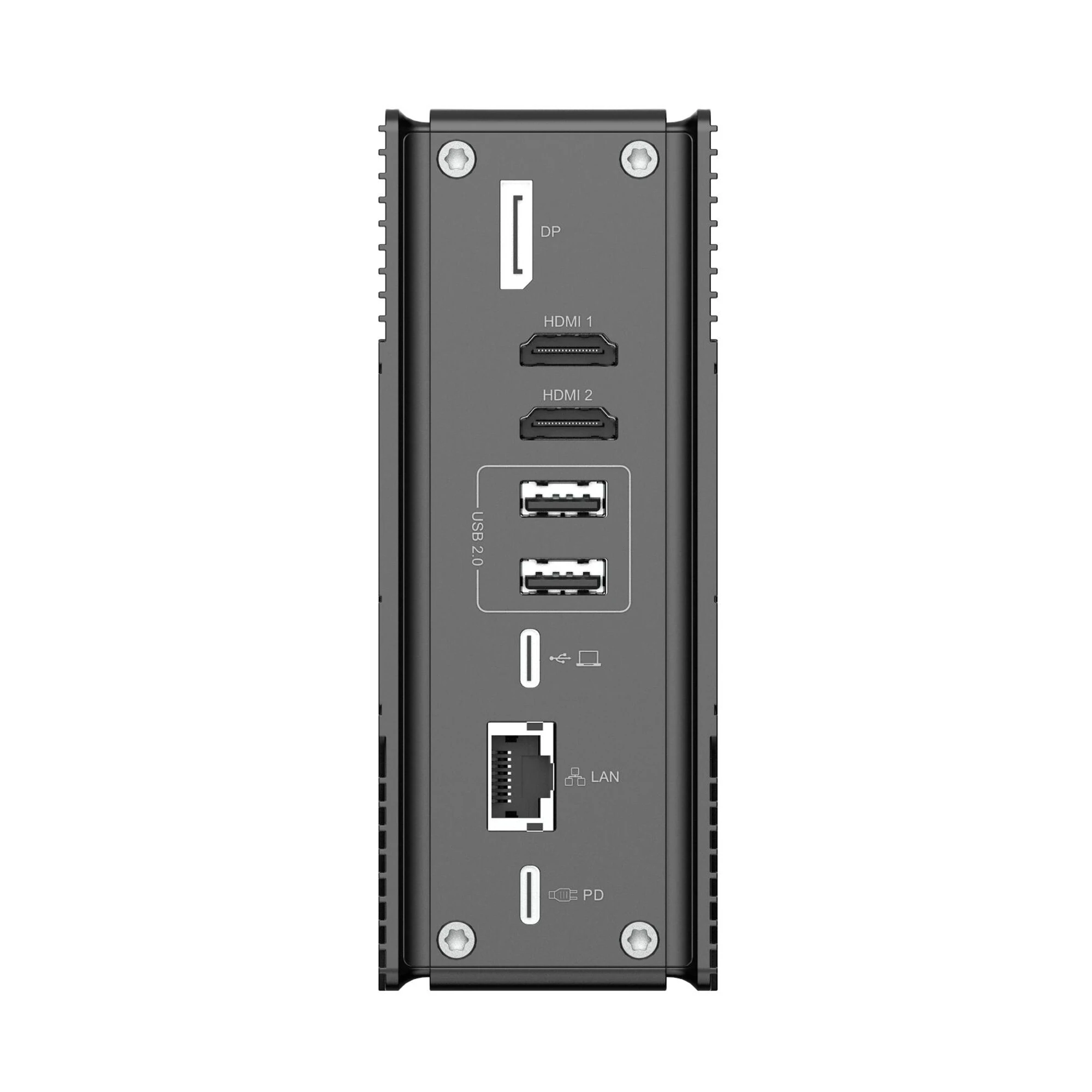 flykantech DK1200 Metal Triple 4K/Single 8K USB Type-C Docking Station-100W Metal Docking Station