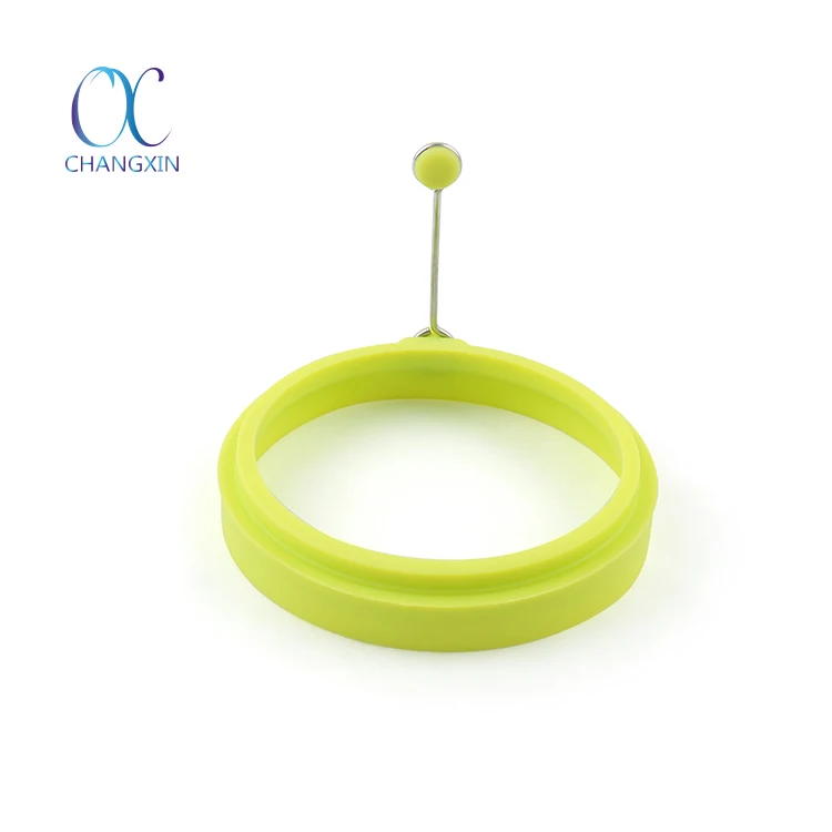 Eco-friendly Round Shape Kitchen Silicone Fried Egg Ring