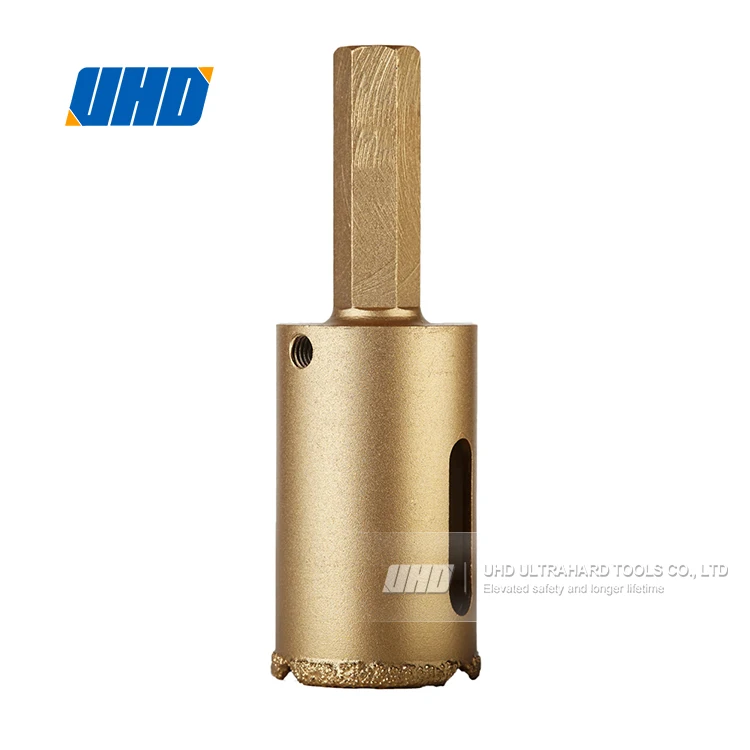 Diamond core drill bit 18 mm-120mm dry vacuum brazed drill bit for rock