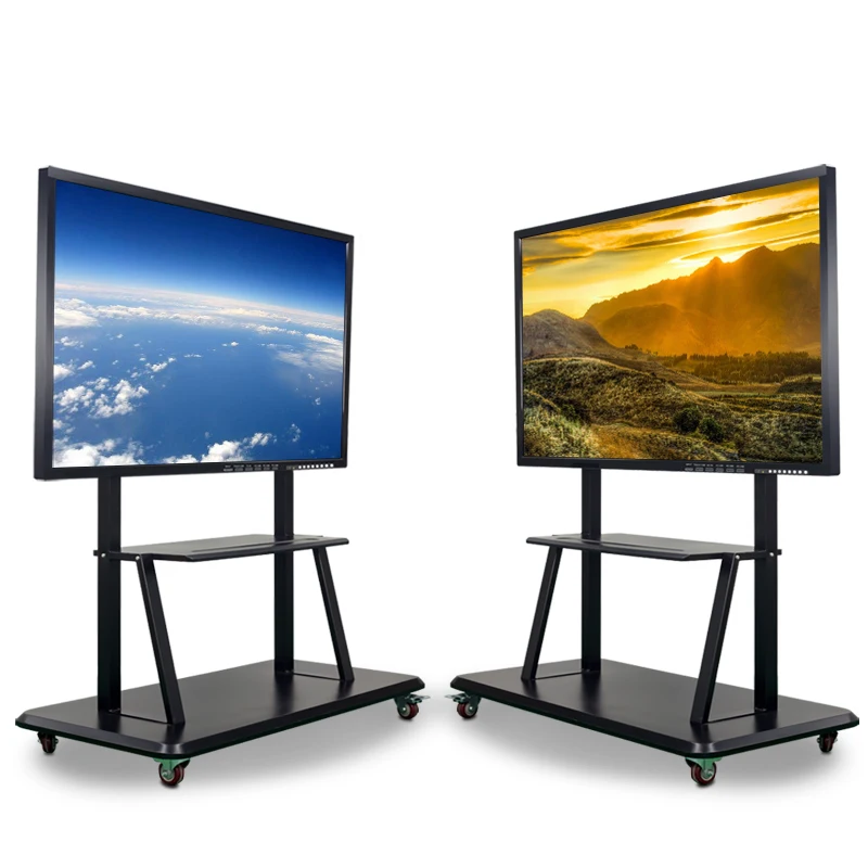 85 Inch School Digital Interactive Smart White Board Touch Screen Classroom 4k Interactive Board For Business